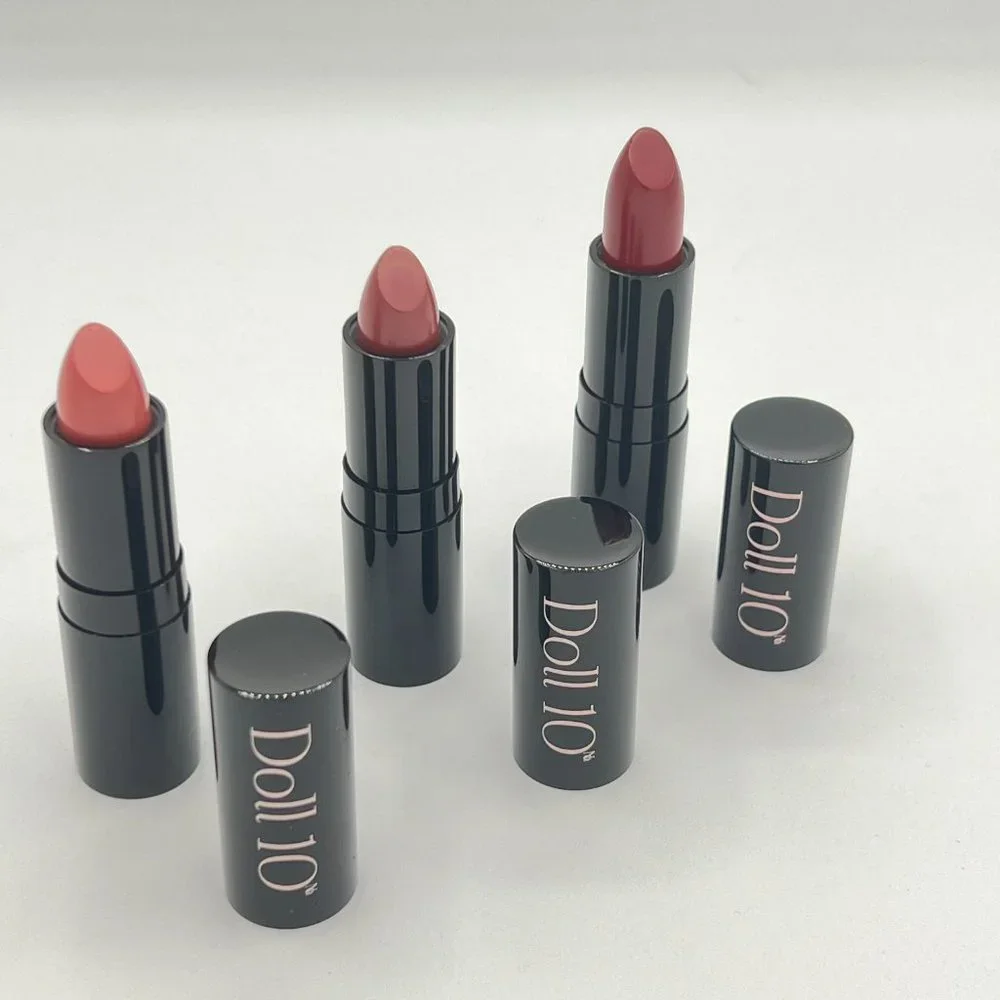 DOLL 10‎ Kisses And Compliments, 3 lipsticks, NEW in box